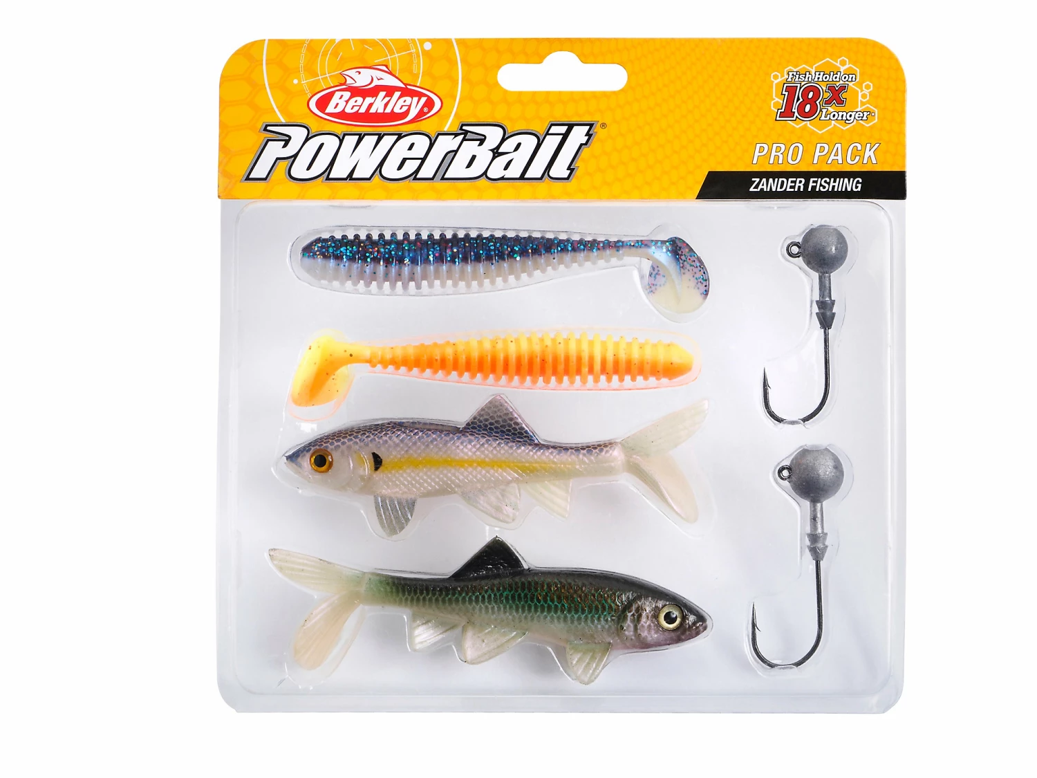 Berkley Powerbait Pro Pack Zander 4+2pc 1 Berkley Powerbait Pro Pack Zander 4+2pc