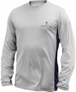 Westin Pro UPF Long Sleeve - Grey/Navy Blue