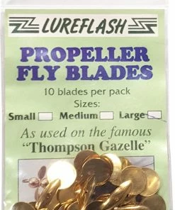 Lureflash Propeller Fly Blades 5 Lureflash Propeller Fly Blades -Glasgow Angling propeller fly blades20 large