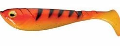 Berkley Powerbait Pulse Shad Lures -Glasgow Angling pwb pulse shad 18cm orange black