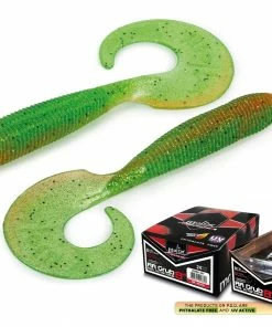 Molix RA Grub 8in 1pc -Glasgow Angling ra grub 8in 1pc hot perch scaled