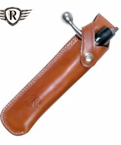 Radar Brown Leather Rifle Bolt Pouch