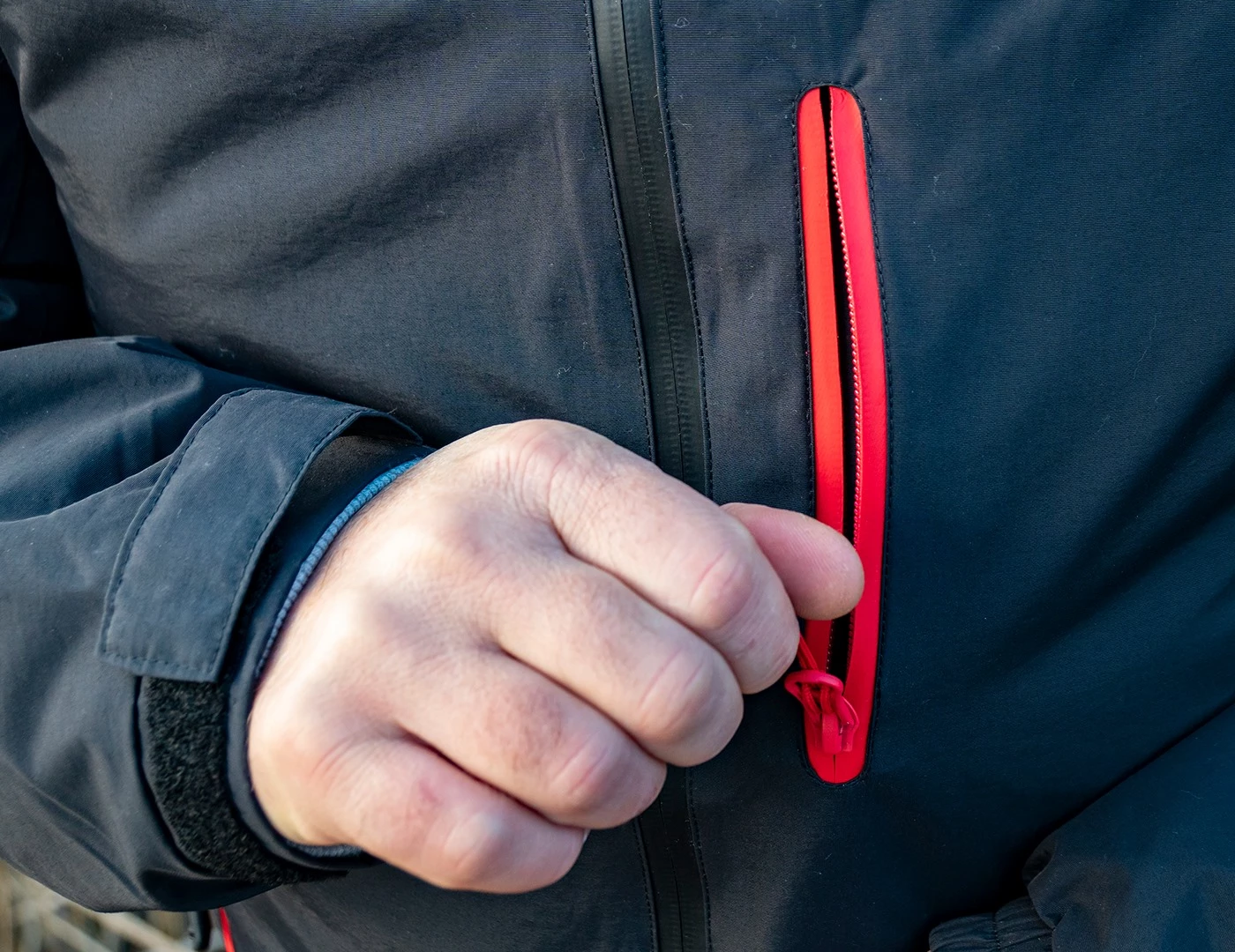 Abu Garcia Rain Jacket Black 7 Abu Garcia Rain Jacket Black - Image 7