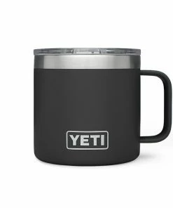 Yeti Rambler 14oz Mugs -Glasgow Angling rambler 14oz mug black