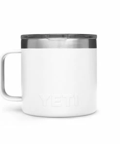 Yeti Rambler 14oz Mugs -Glasgow Angling rambler 14oz mug white 2