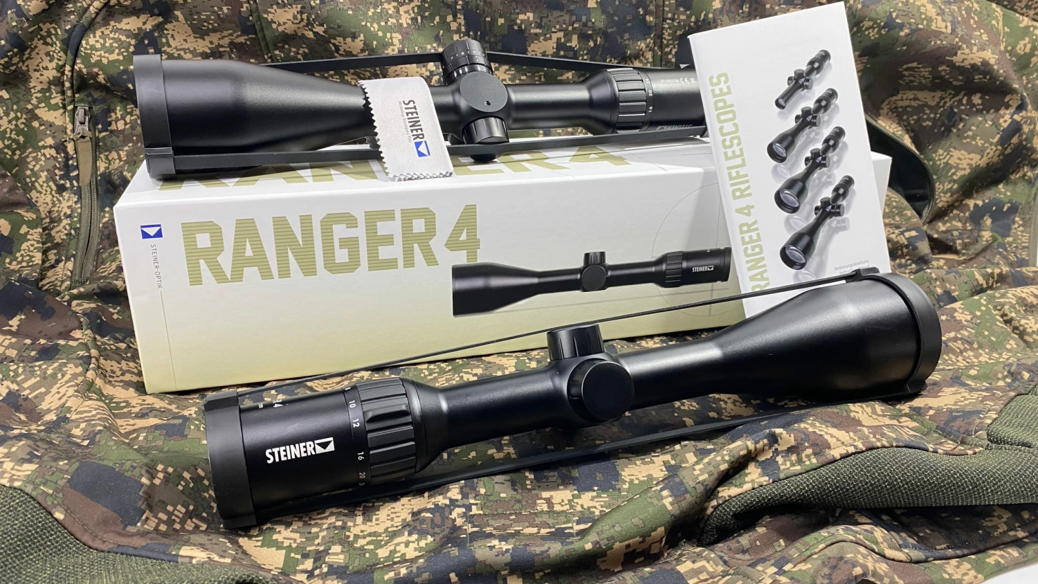 Steiner Ranger 4 -16 X 56 Ballistic Turret Riflescope G2B Mildot Reticle 3 Steiner Ranger 4 -16 X 56 Ballistic Turret Riflescope G2B Mildot Reticle - Image 3