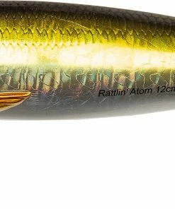 Abu Garcia Beast Rattlin Atom 12cm -Glasgow Angling rattlin 39 atom golden roach