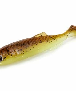Molix Real Thing Shad 3.5in 37 Molix Real Thing Shad 3.5in -Glasgow Angling real thing shad brown cream pepper