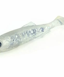 Molix Real Thing Shad 3.5in 30 Molix Real Thing Shad 3.5in -Glasgow Angling real thing shad ghost silver flake
