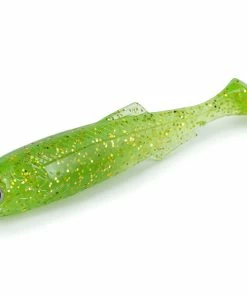 Molix Real Thing Shad 3.5in 36 Molix Real Thing Shad 3.5in -Glasgow Angling real thing shad uv lime gold flake