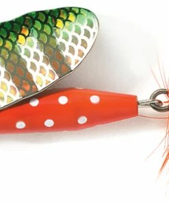 Abu Garcia Reflex Red Spinner Range -Glasgow Angling reflex red spinner gold green flash