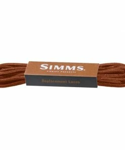 Simms Replacement Laces -Glasgow Angling replacement laces simms orange