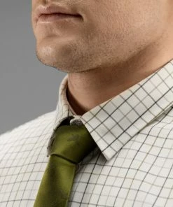 Harkila Retrieve Check Shirt 13 Harkila Retrieve Check Shirt -Glasgow Angling retrieve check shirt dark olive close