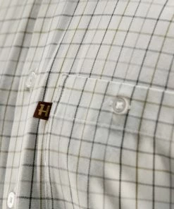 Harkila Retrieve Check Shirt 14 Harkila Retrieve Check Shirt -Glasgow Angling retrieve check shirt olive close 2
