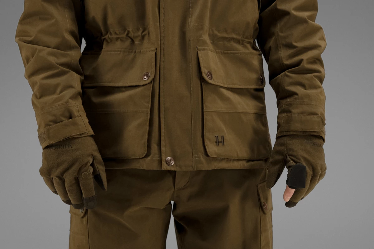 Harkila Retrieve HWS Gloves Dark Warm Olive 2 Harkila Retrieve HWS Gloves Dark Warm Olive - Image 2