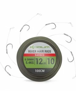 Korum River Hair Rigs 6pc