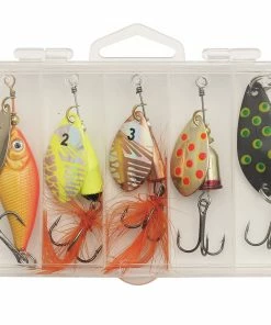 Kinetic River & Lake Spinner Mix 5pcs