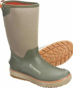 Simms Riverbank Pull-On Welly Style Boot - 14'' Loden