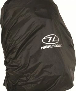 Highlander Rucksack Cover -Glasgow Angling rucksack cover small black