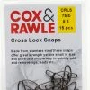 Cox & Rawle S/Steel Crosslock Snaps