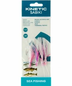Kinetic Sabiki Rig Micro Octopus #3/0 -Glasgow Angling sabiki micro octopus 3 0 clear uv