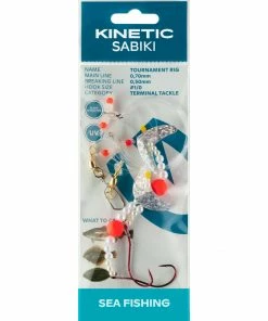 Kinetic Sabiki Tournament Surf 1/0 5 Kinetic Sabiki Tournament Surf 1/0 -Glasgow Angling sabiki tournament surf 1 0 pink pearl silver