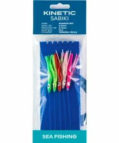 Kinetic Sabiki Blekksprut Mini #2/0 Rainbow Mix