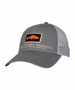 Simms Salmon Icon Trucker Slate