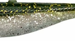 Savage Gear Savage Minnow Tail 5pc -Glasgow Angling savage20minnow20tail20green20silver