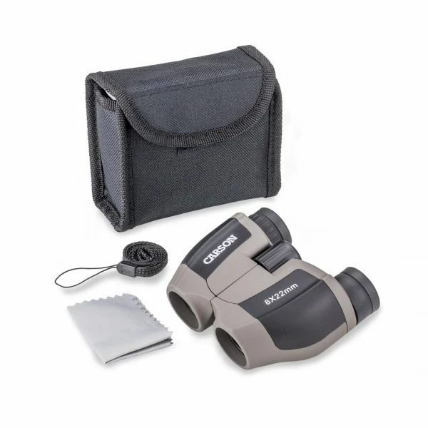 Carson Scout 8x22mm Binoculars - Compact Porro Prism 5 Carson Scout 8x22mm Binoculars - Compact Porro Prism - Image 5