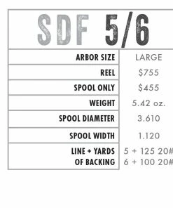 Abel SDF Reels -Glasgow Angling sdf reel black b