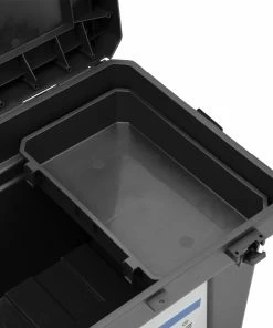 Shakespeare SKP Seatbox Complete Combo (Box, Cushion, Padded Strap, Tacklebox And 2 Trays) 14 Shakespeare SKP Seatbox Complete Combo (Box, Cushion, Padded Strap, Tacklebox And 2 Trays) -Glasgow Angling seatbox fully 1 scaled