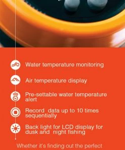 Thermowade Temperature Sensitive Wading Staffs -Glasgow Angling sensitive folding wading staff 2