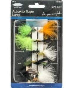 Fladen Set of 10 Lures Sizes 8 to 12