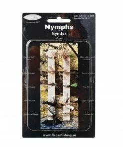 Fladen Set of 10 Nymphs Sizes 10 to 12