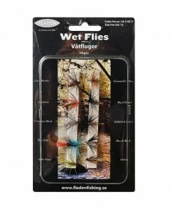 Fladen Set of 10 Wet Flies Size 12