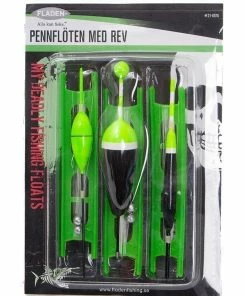 Fladen Set 3 Float Kits with Line and Winder