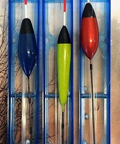 Fladen Set of 3 Whip/Pole Float Kits 1.8g/2.0g/2.4g