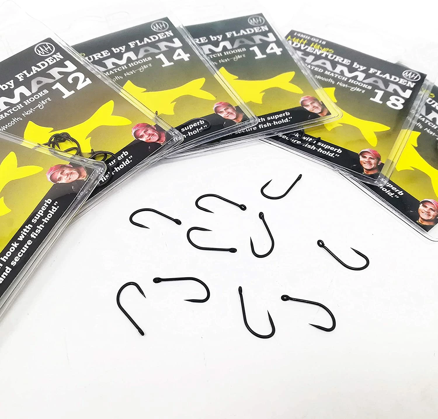 Matt Hayes Shaman Teflon Coated Match Hooks 10pk 1 Matt Hayes Shaman Teflon Coated Match Hooks 10pk