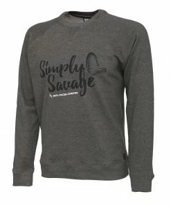 Savage Gear Simply Savage Sweater Melange Grey
