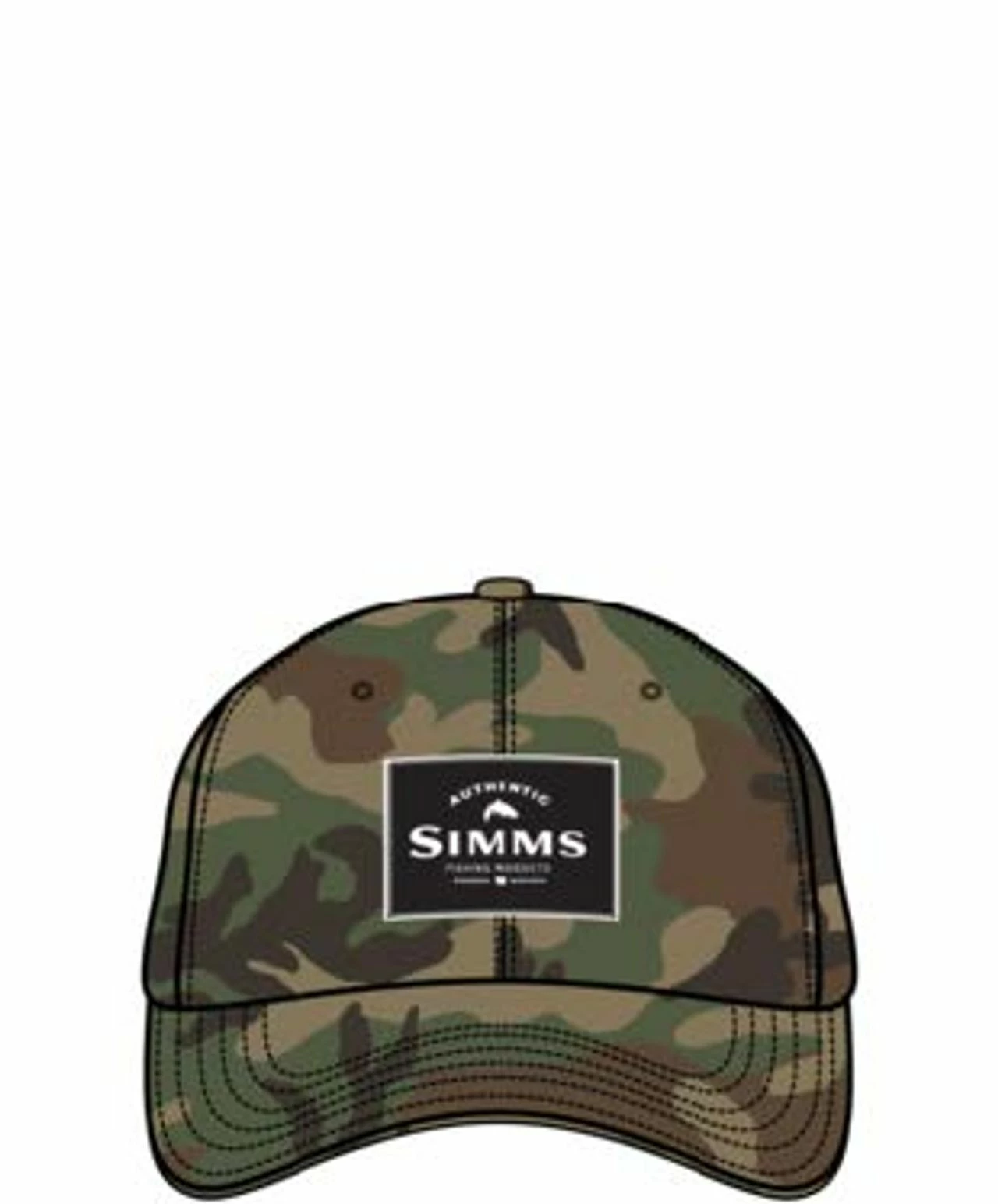 Simms Single Haul Cap CX Woodland Camo 1 Simms Single Haul Cap CX Woodland Camo