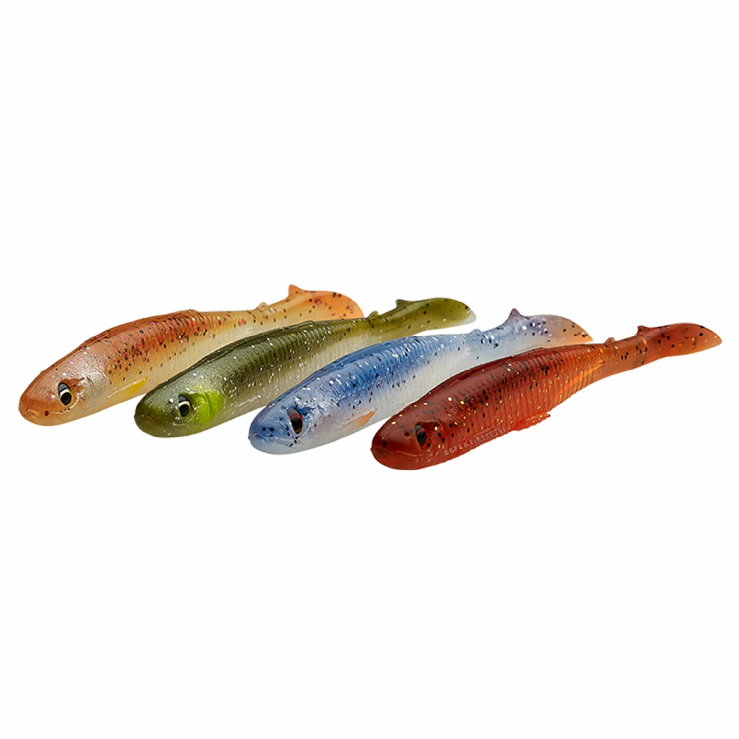 Savage Gear Slender Scoop Shad Mix 4pc 1 Savage Gear Slender Scoop Shad Mix 4pc