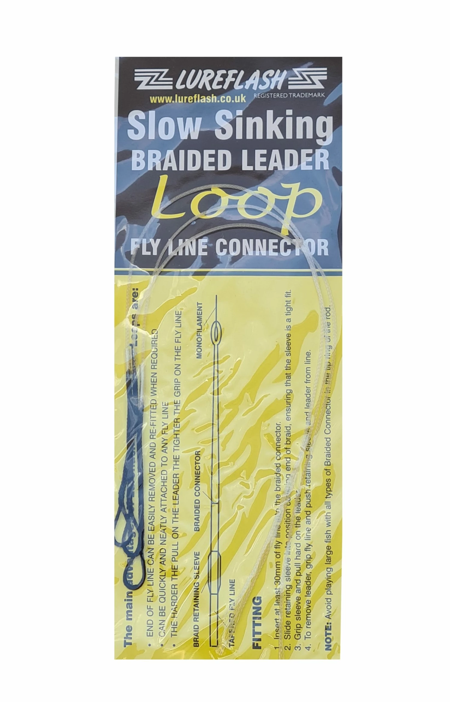 Lureflash Slow Sink Leader Loop 3pk 1 Lureflash Slow Sink Leader Loop 3pk