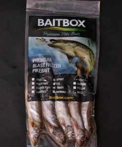 Baitbox Frozen Smelt 13 Baitbox Frozen Smelt -Glasgow Angling smelt small x10 12