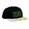 HTO Snapback Cap Black White Green