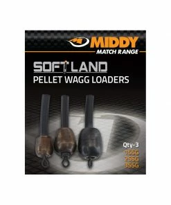 Middy Soft-Land Pellet Wagg Loaders (3pc pkt: 1SSG, 2SSG & 3SSG)