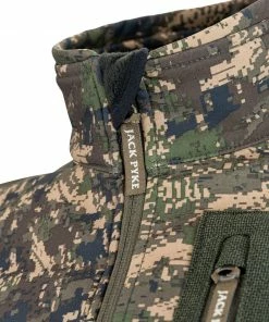 Jack Pyke Softshell Jacket DigiCamo -Glasgow Angling softshell jacket digicamo 4