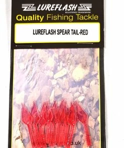 Lureflash Spear Tail 11 Lureflash Spear Tail -Glasgow Angling spear tails red
