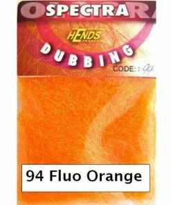 Hends Spectra Dubbing -Glasgow Angling spectra dubbing orange fluo 94