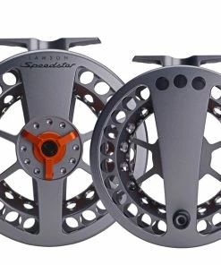 Lamson Speedster HD Fly Reel Grey/Orange